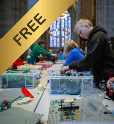 Lego Club at Hereford Cathedral