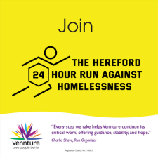 The Hereford 24hr Run Against Homelessness