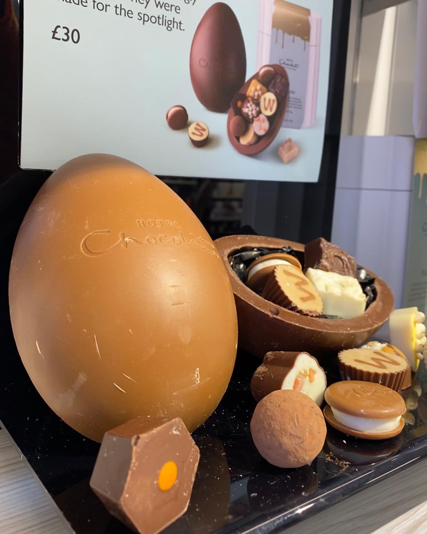 Hotel Chocolat Milk Chocolate Extra Thick Easter Egg