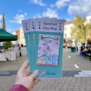 New City Map for Hereford